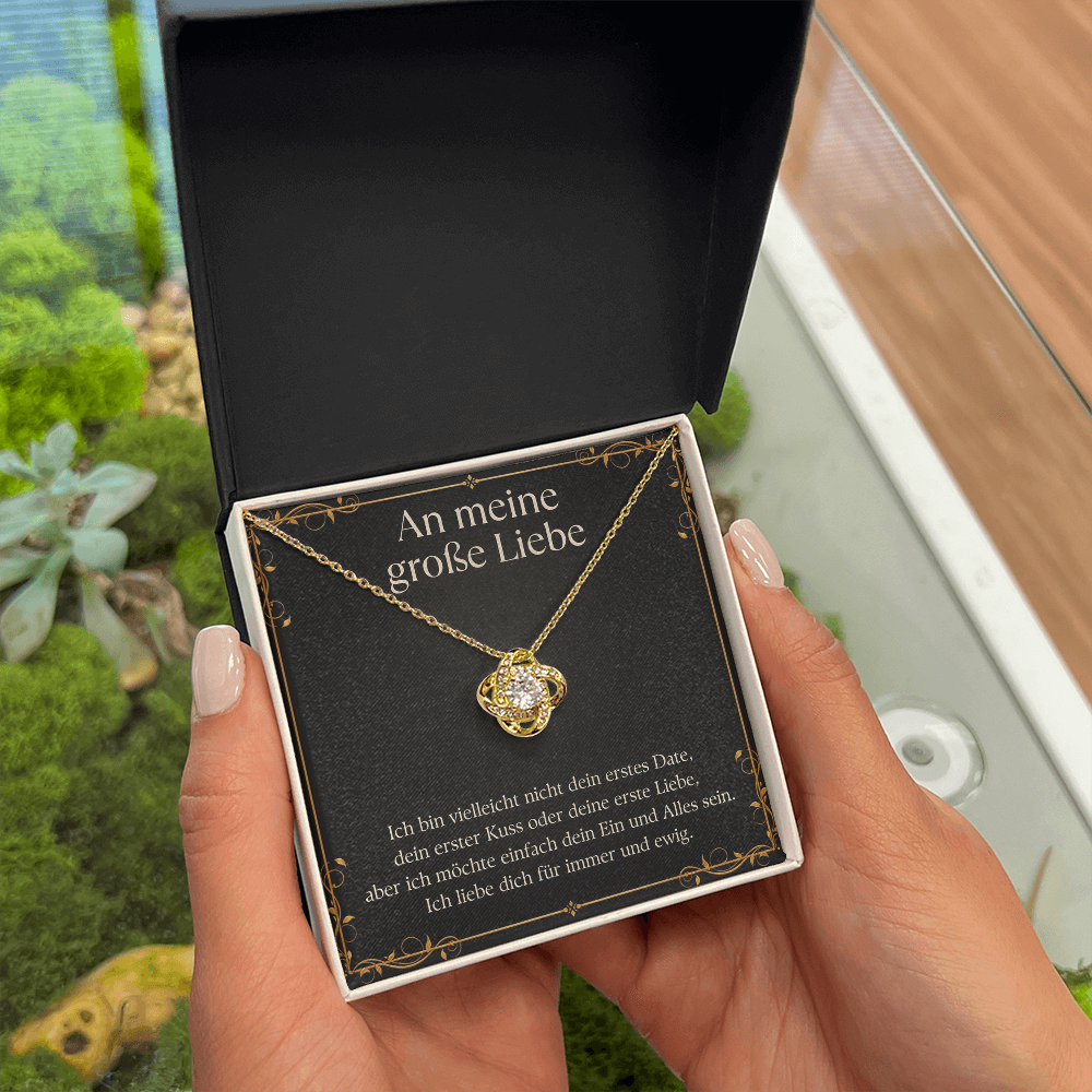 Geschenk für Freundin – Halskette „Ich liebe dich“