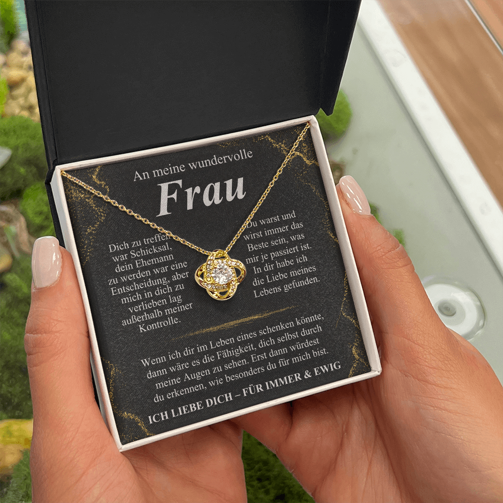 Geschenk für Frau – Halskette „Außerhalb meiner Kontrolle“