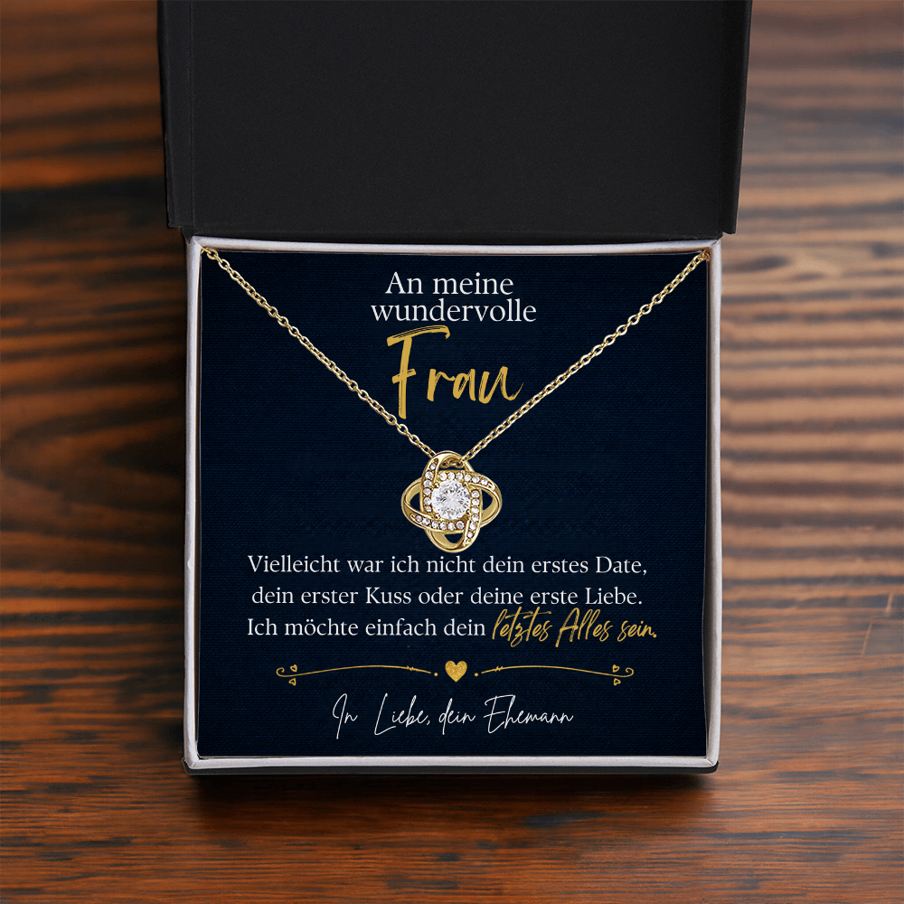 Geschenk für Frau – Halskette „Letztes Alles“