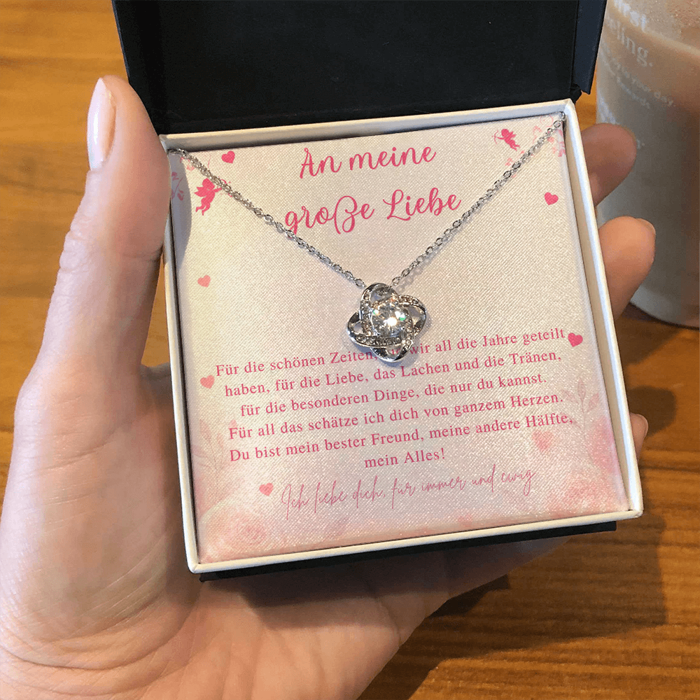 Geschenk für Freundin – Halskette „Mein Alles“
