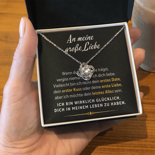 Geschenk für Freundin – Halskette „Wirklich glücklich“