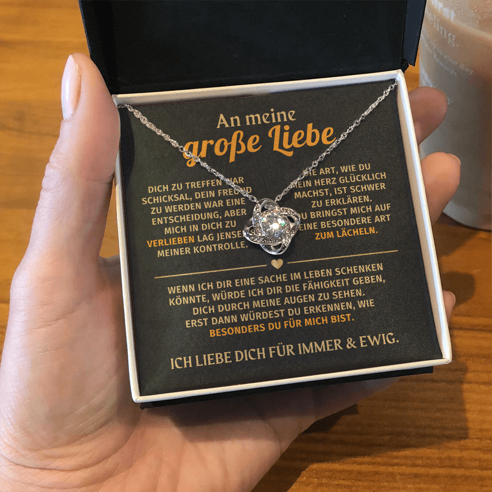 Geschenk für Freundin – Halskette „Jenseits meiner Kontrolle“