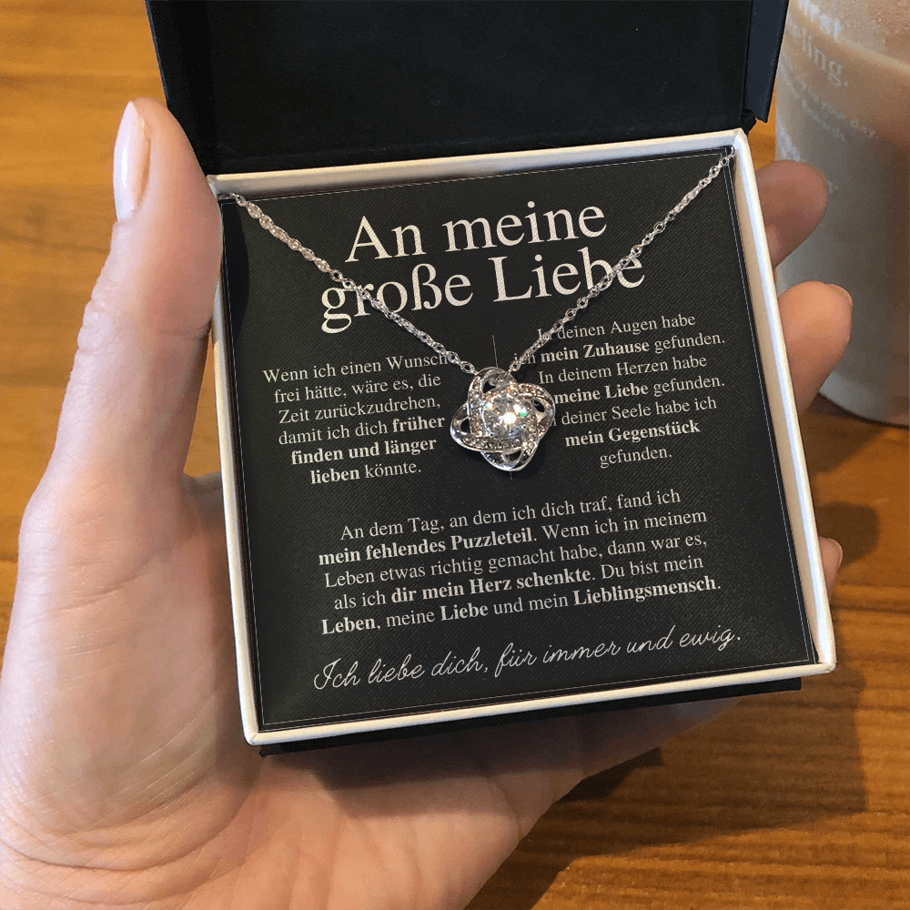 Geschenk für Freundin – Halskette „Fehlendes Puzzleteil“