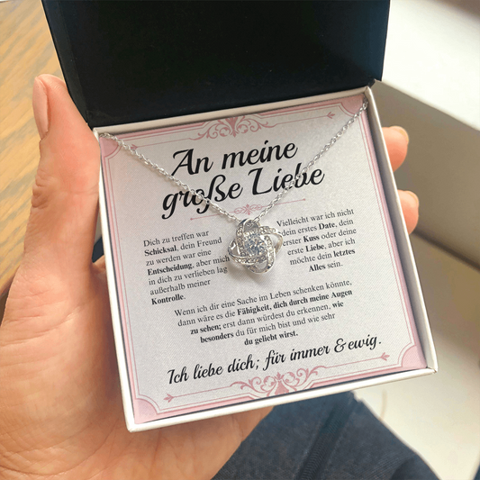 Geschenk für Freundin – Halskette „Außerhalb meiner Kontrolle“
