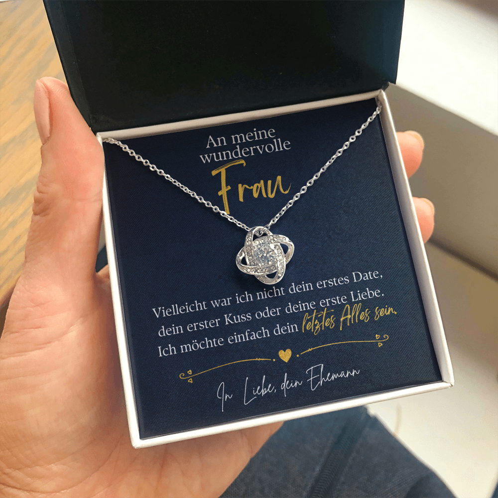 Geschenk für Frau – Halskette „Letztes Alles“