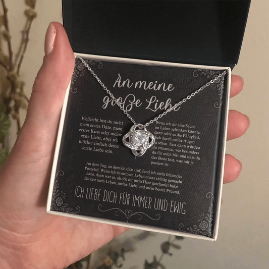 Geschenk für Freundin – Halskette „Mein bester Freund“