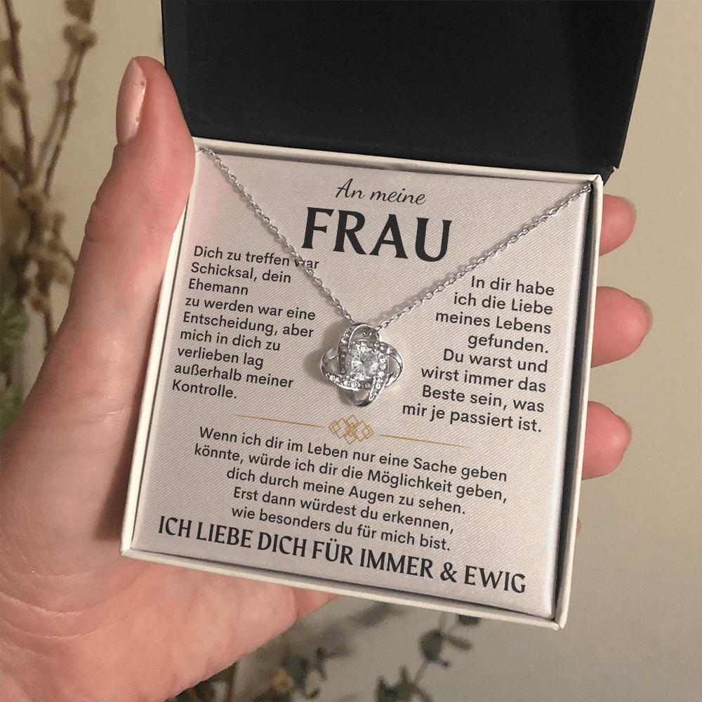 Geschenk für Frau – Halskette „Außerhalb meiner Kontrolle“