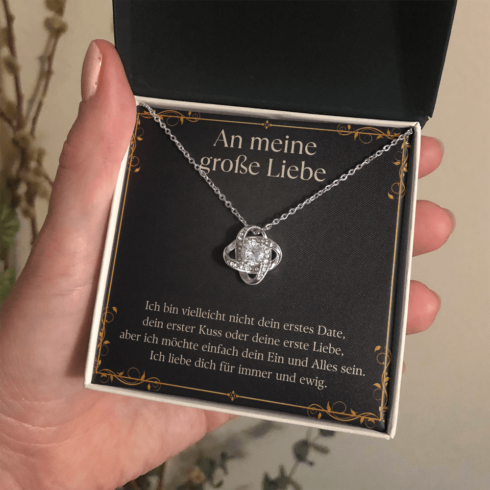 Geschenk für Freundin – Halskette „Ich liebe dich“