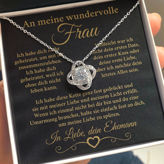Geschenk für Frau – Halskette „Mein Licht“