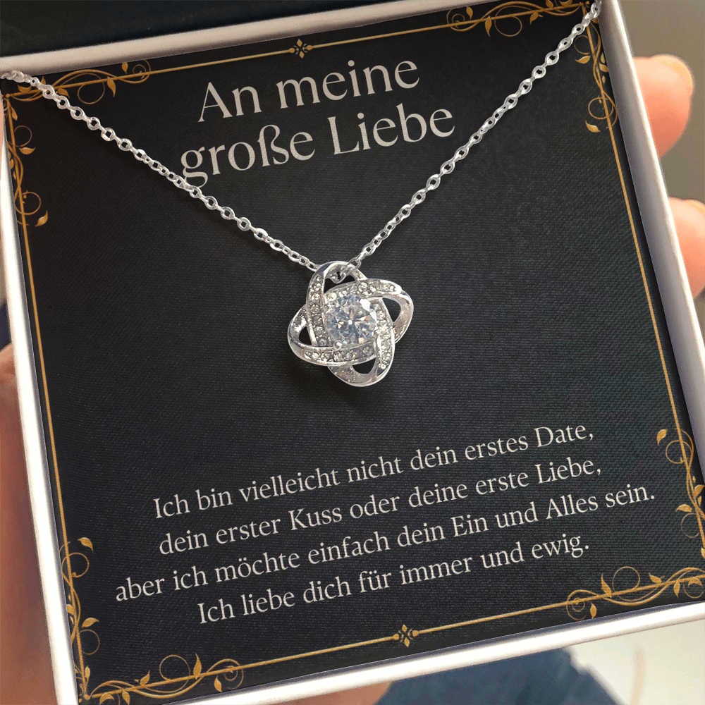 Geschenk für Freundin – Halskette „Ich liebe dich“