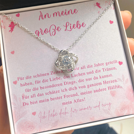 Geschenk für Freundin – Halskette „Mein Alles“