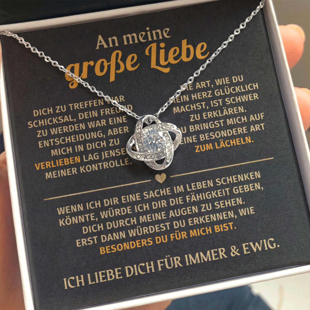 Geschenk für Freundin – Halskette „Jenseits meiner Kontrolle“