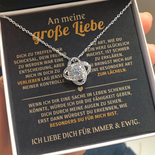 Geschenk für Freundin – Halskette „Jenseits meiner Kontrolle“