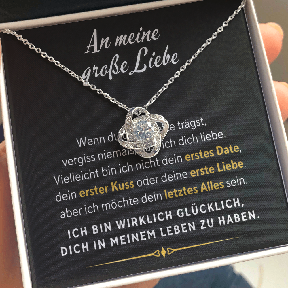 Geschenk für Freundin – Halskette „Wirklich glücklich“