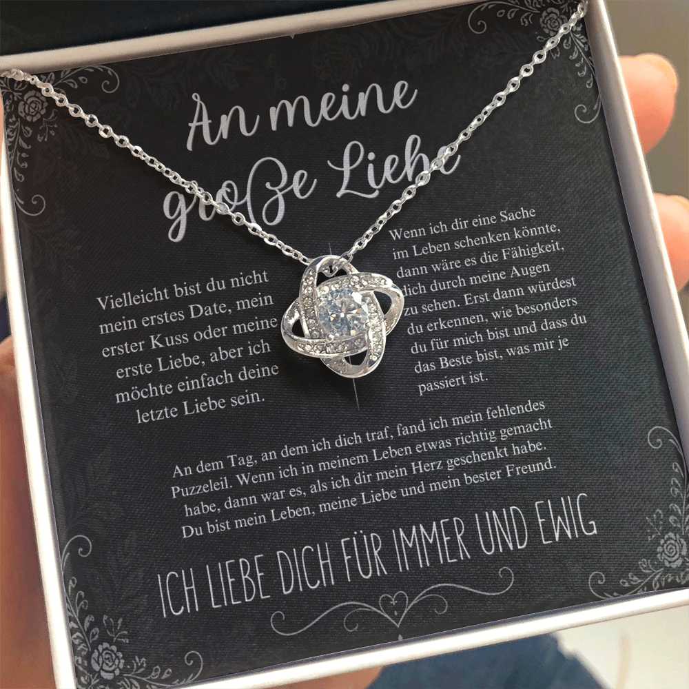 Geschenk für Freundin – Halskette „Mein bester Freund“