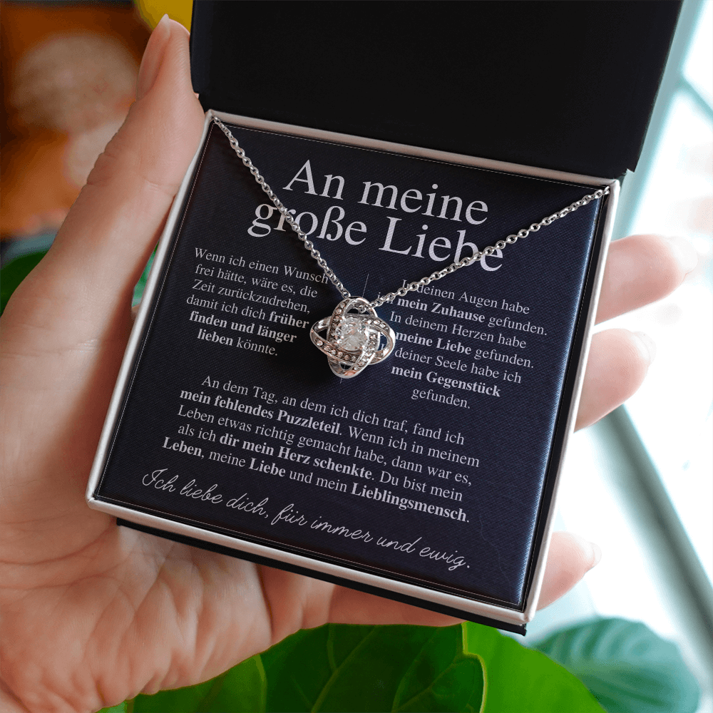 Geschenk für Freundin – Halskette „Fehlendes Puzzleteil“