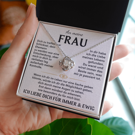 Geschenk für Frau – Halskette „Außerhalb meiner Kontrolle“