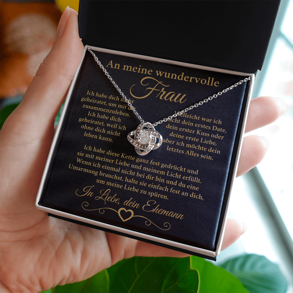 Geschenk für Frau – Halskette „Mein Licht“