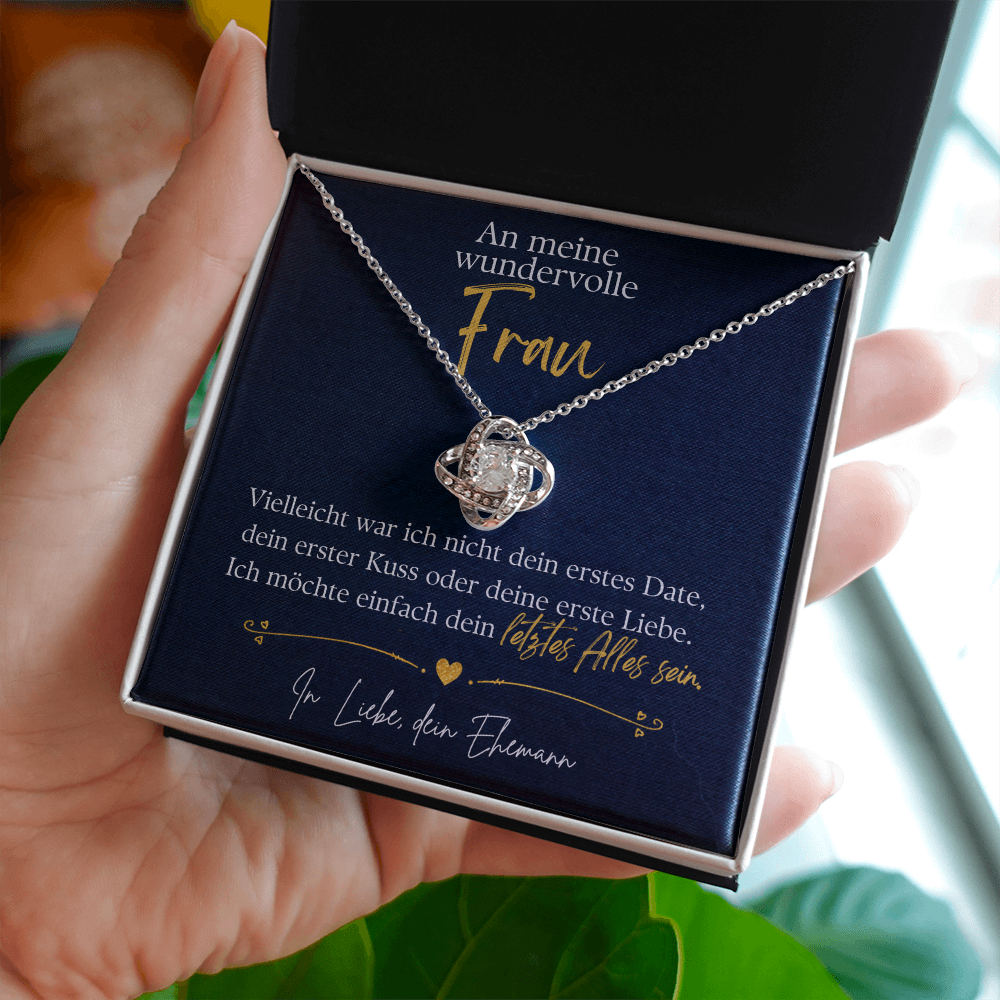 Geschenk für Frau – Halskette „Letztes Alles“