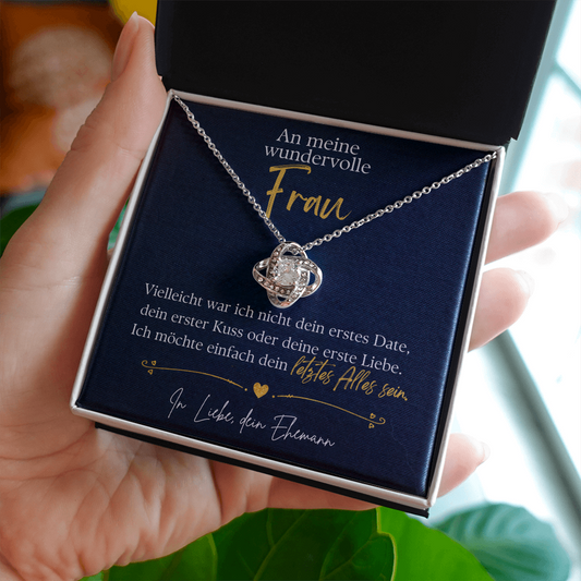 Geschenk für Frau – Halskette „Letztes Alles“