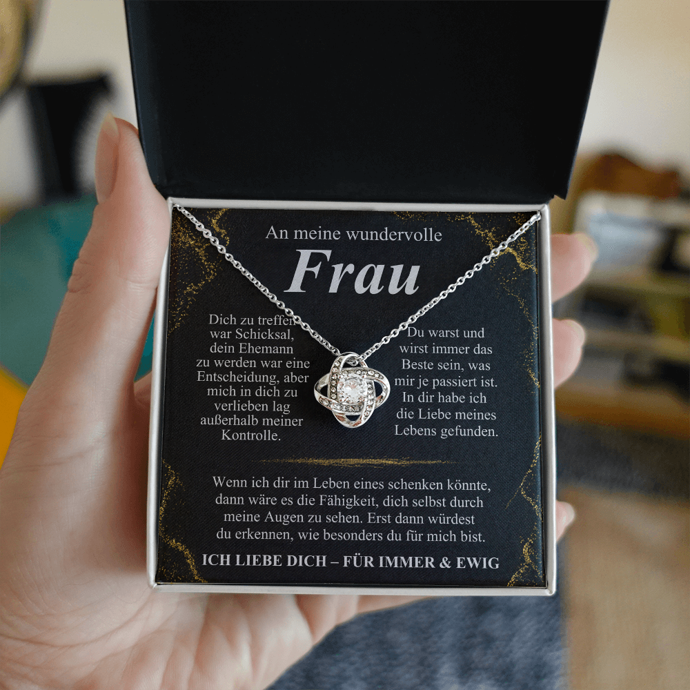 Geschenk für Frau – Halskette „Außerhalb meiner Kontrolle“