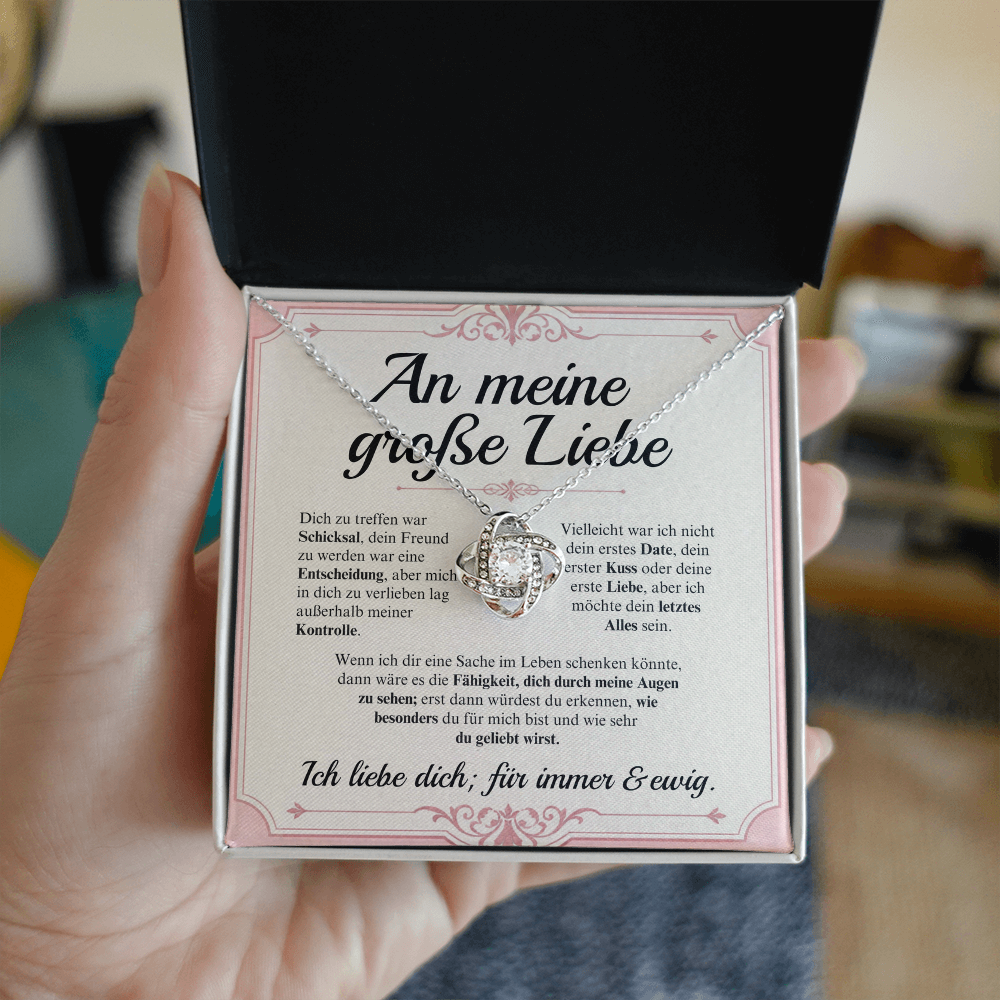 Geschenk für Freundin – Halskette „Außerhalb meiner Kontrolle“