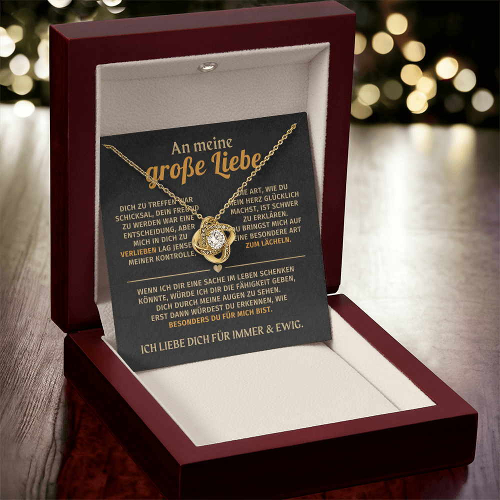 Geschenk für Freundin – Halskette „Jenseits meiner Kontrolle“