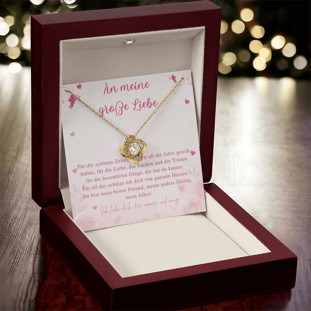 Geschenk für Freundin – Halskette „Mein Alles“