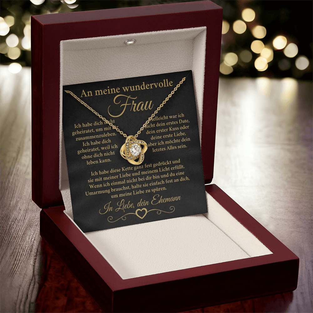 Geschenk für Frau – Halskette „Mein Licht“