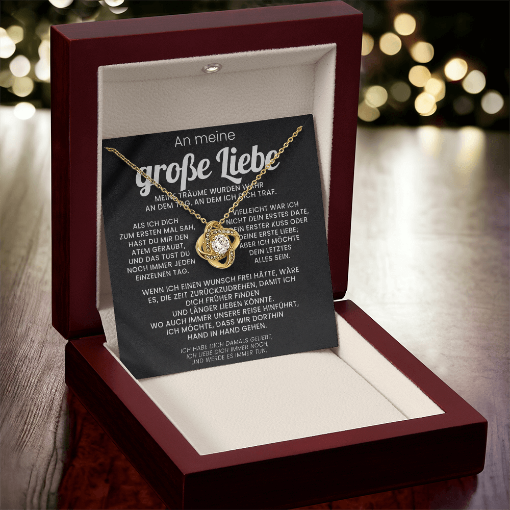 Geschenk für Freundin – Halskette „Träume wurden wahr"
