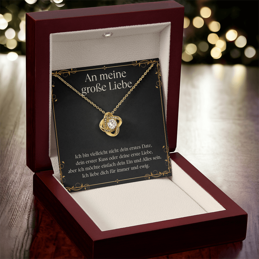 Geschenk für Freundin – Halskette „Ich liebe dich“