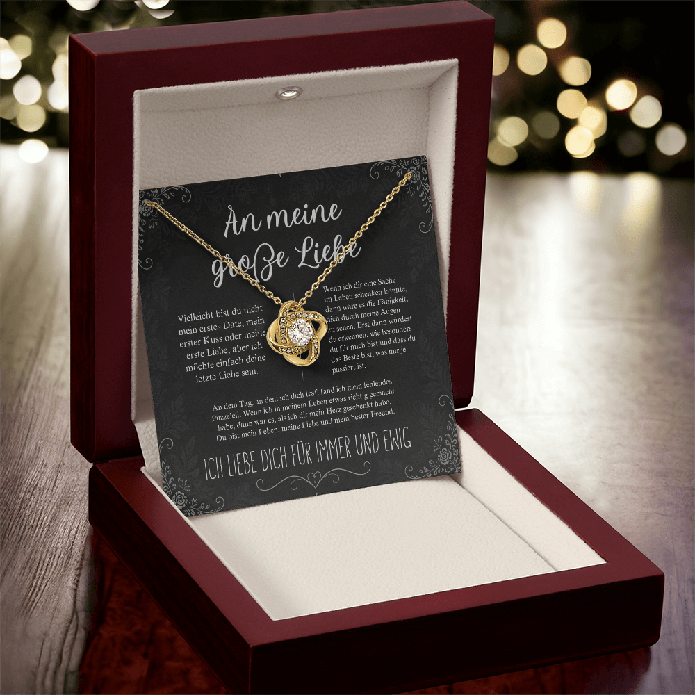 Geschenk für Freundin – Halskette „Mein bester Freund“