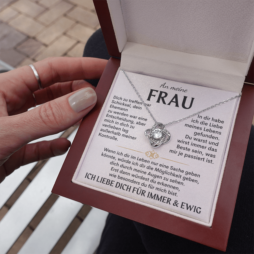 Geschenk für Frau – Halskette „Außerhalb meiner Kontrolle“