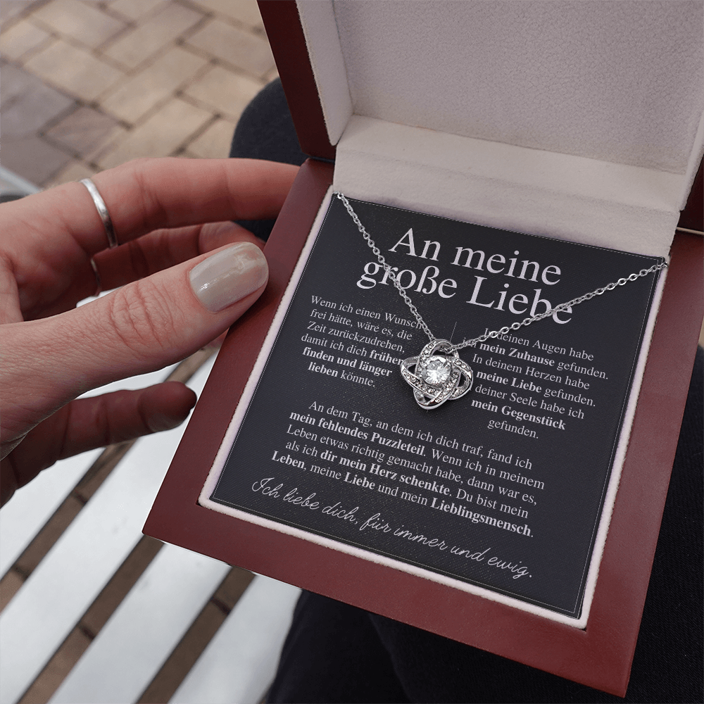 Geschenk für Freundin – Halskette „Fehlendes Puzzleteil“