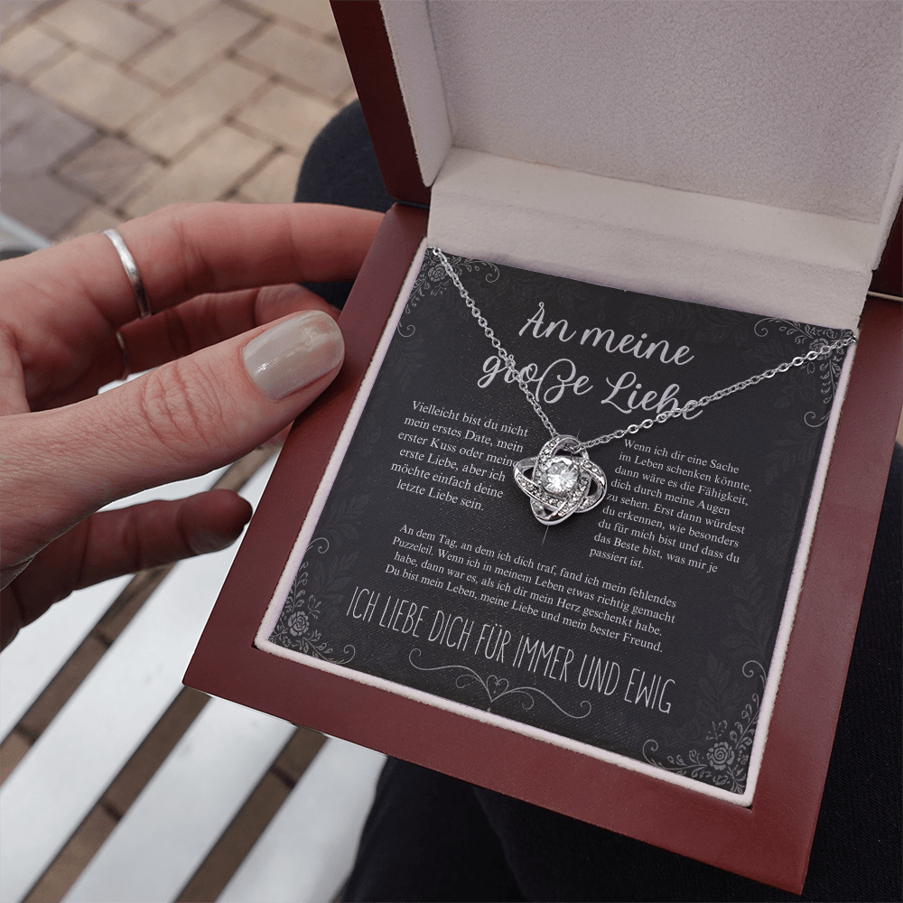 Geschenk für Freundin – Halskette „Mein bester Freund“