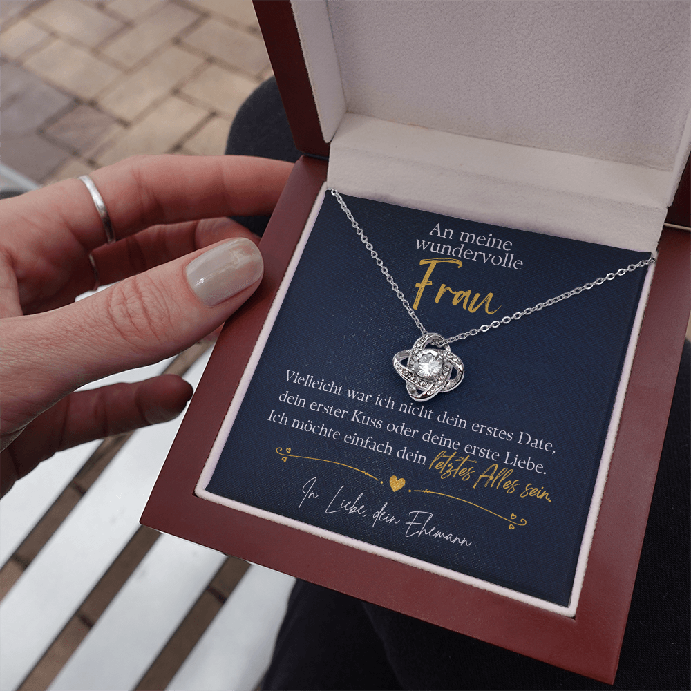Geschenk für Frau – Halskette „Letztes Alles“