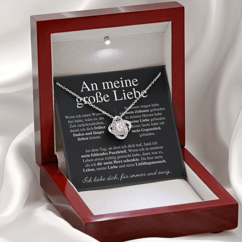 Geschenk für Freundin – Halskette „Fehlendes Puzzleteil“