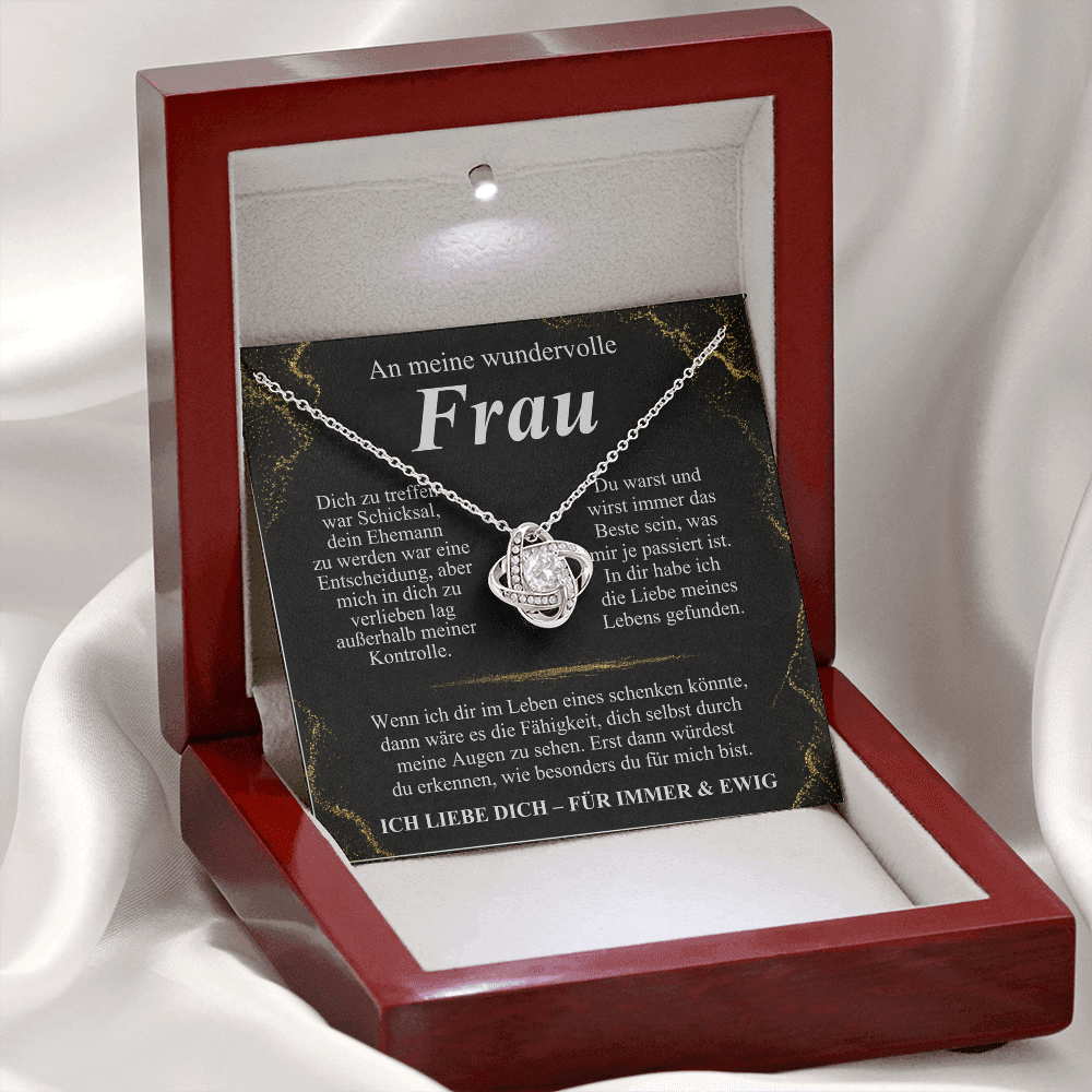 Geschenk für Frau – Halskette „Außerhalb meiner Kontrolle“