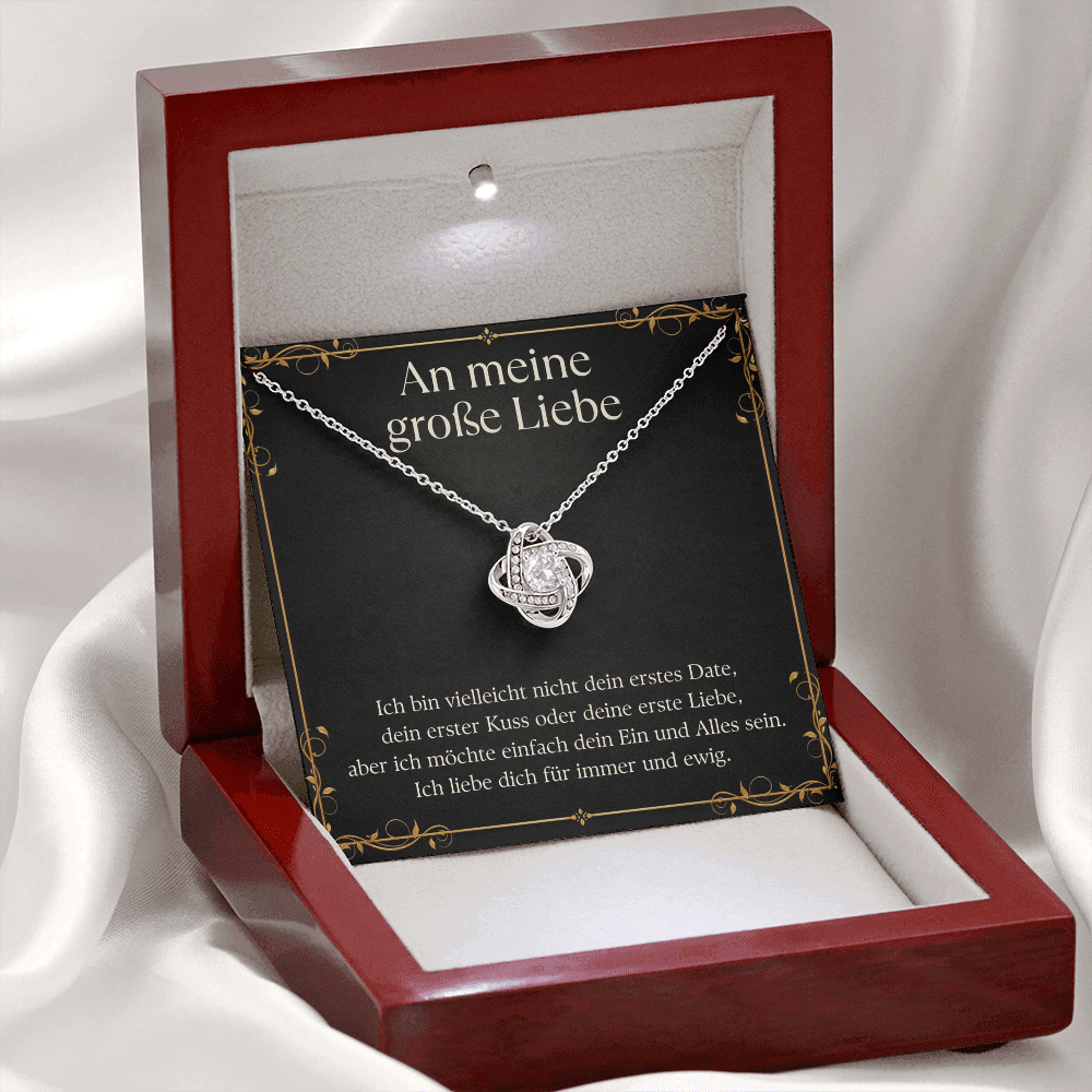 Geschenk für Freundin – Halskette „Ich liebe dich“