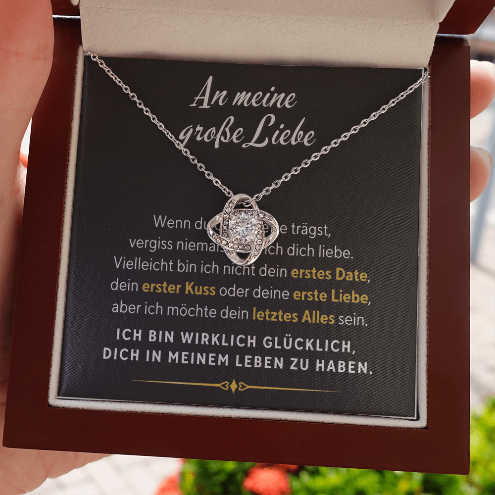 Geschenk für Freundin – Halskette „Wirklich glücklich“